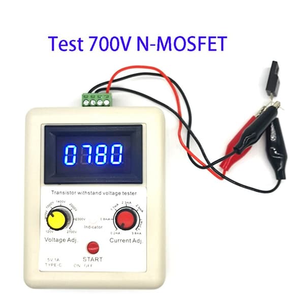 Transistorspänningstålighetstestare, MOS A Transistor IGBT Spänningsregulator Dioddtektor