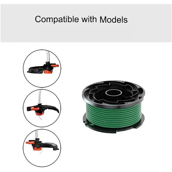 6 kpl Auto Feed -kelan vaihtoehto trimmerille -080 Sopii GH3000 GH3000R LST540 LST540B -080-