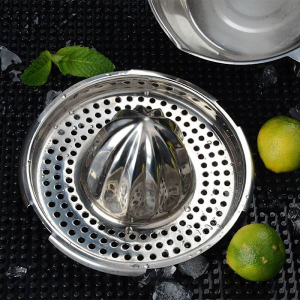304 Rustfritt Stål Manuell Sitrus Juicer, Sitronpresser, Sitronpresser, Sitruspresser, Potetpresser
