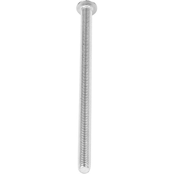 Ruostumattomasta teräksestä valmistettu pyöreäkantainen ruuvi, kuusiokoloruuvityyppi: / 4 mm Ruuvikoko: X 75 mm Määrä pakkauksessa: 10