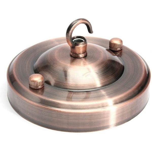 Retro Socket Hook Hängande Ljusarmatur Brons, för Hemkök, Toalett, Badrum