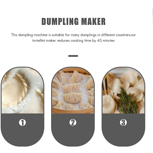 Dumplingform för Ravioli, Pelmeni-formare i Metall för Kött