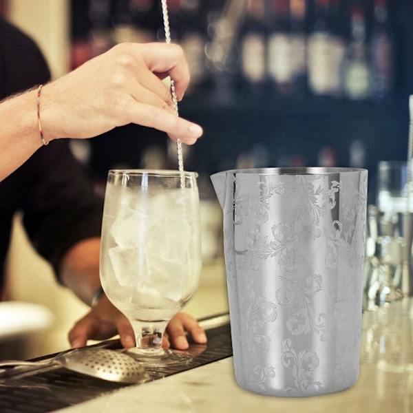 Rustfrit Stålrøreskål 500 Ml Cocktailskål Moskva Terningkop Bartender Værktøj 2 Stk