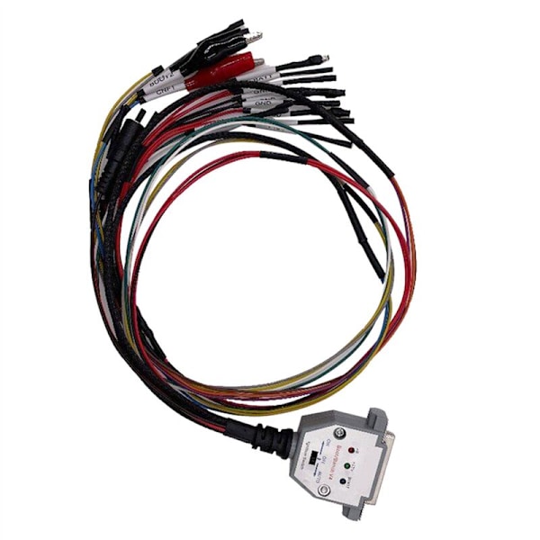 2X 3 LED-lys med DB25 Boot Bench-kabel for SM2 PRO+ J2534 VCI Les Skriv ECU BATT VCC KLINE CAN-L