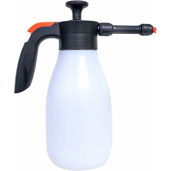 Car Wash Foam Sprayer - 1.5L Manual Garden Sprayer with Water to Mist Safety Valve Pressure Pump Sprayer for Lawn, Garden, Car