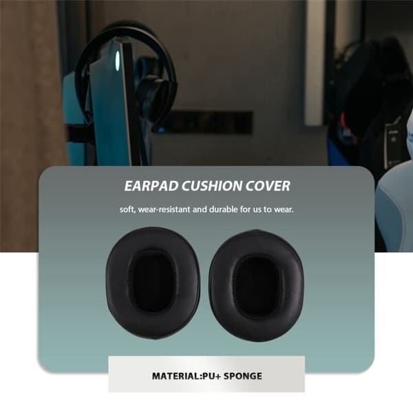 1 par öronkuddsöverdrag för Crusher 3.0 trådlösa Bluetooth-hörlurar