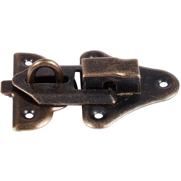 5 stk. Træ Hardware Box Hasp Bronze Box Latch