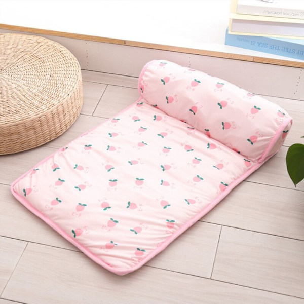Kissan viilentävä alusta, 60x40CM Koiran viilentävä alusta Viilentävä koiran alusta tyynyllä, Itseviilentävä lemmikkieläinten viilentävä alusta pysyy kylmänä pidempään