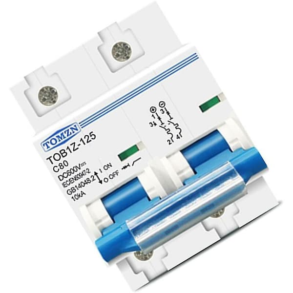 Tomzn 2p DC Mcb -suoja-automaatti 600 V, 80 A