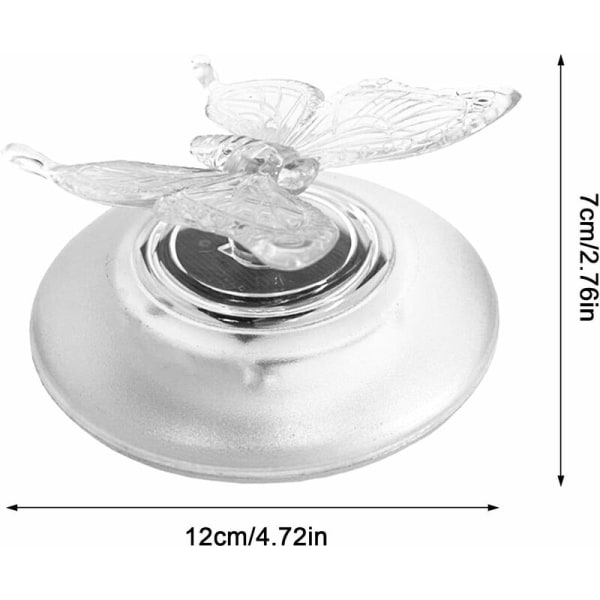 1 stk. Solcelledrevet flytende lys, vanntett fargeskiftende flytende bassenglys, damlys LED spa-lys, flytende boblebadlys for spa, boblebad, hage