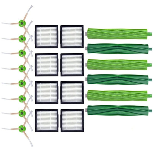 Rullebørste Side Hepa Filter for I7 E5 E6 I Serie Robot Vacuum Cleaner Reservedeler