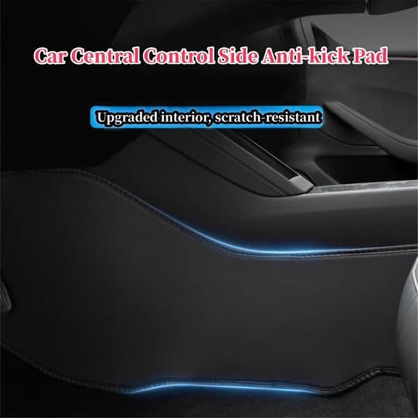 Bilsentralstyring Side Anti-Kick Pads Interiørtilbehør for Model 3 2024