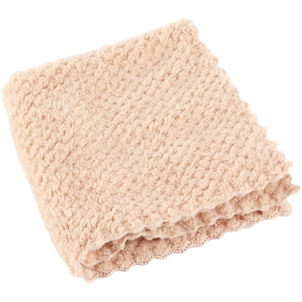 Korallfleece badhandduk, vattenabsorberande enfärgad badhandduk, hotellkafé badrum