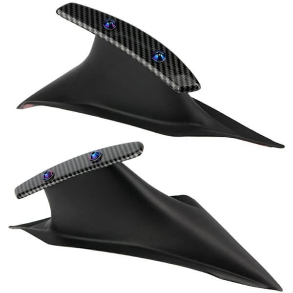 För CBR650R 650 R 2019-2021 Motorcykel Aerodynamisk Vingkit Skydd Fast Vingletkåpa Svart