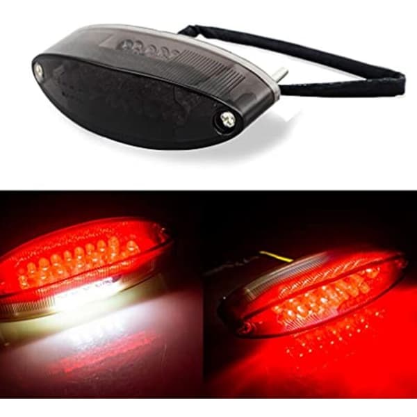 LED-motorcykel ATV-baglygte til nummerplade, passer til Quad Runner Drz 650400