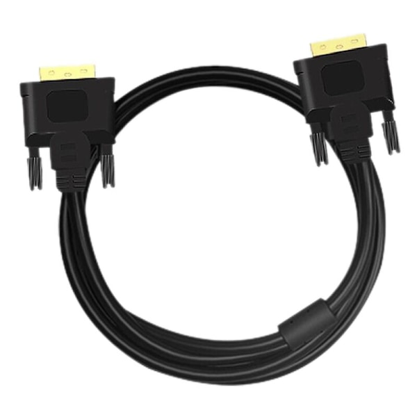 DVI-D Hann til 24+1 Pins Data Linjekabel HD Datamaskin Monitor Video Tilkobling