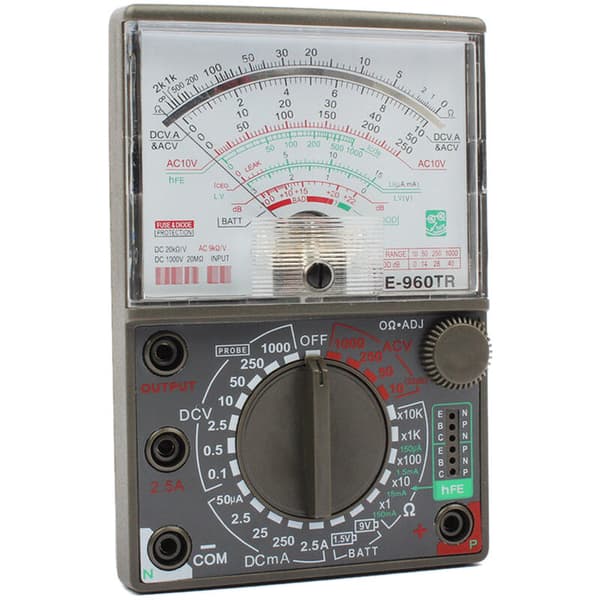 960Tr Ac Dc Analog Multimeter Strømprøvning Volt Ohm Elektrisk Multimeter