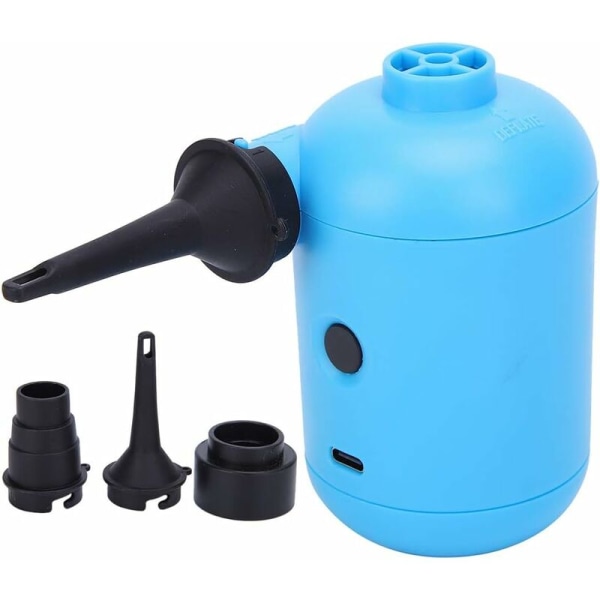 Keenso Elektrisk Luftpumpe, HT-426 USB Elektrisk Luftpumpe Universal 5V DC Bærbar Luftkompressor Pumpe Bærbar Luftpumpe Kit til Oppustelig Sofa Seng til Oppustelig Båd