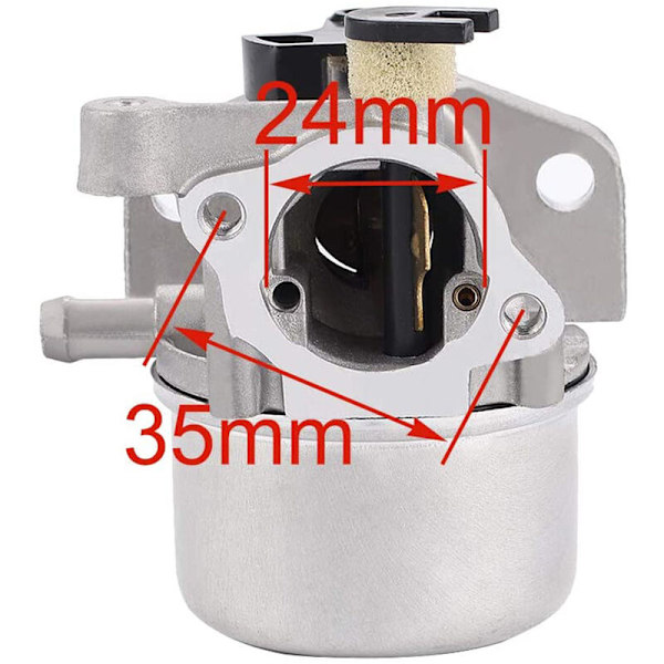 Förgasare för 790845 799871 796707 794304 12H800 Motor för Toro Craftsman Trimmer