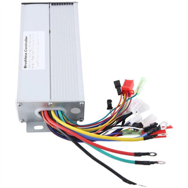 15 Rør 48-84V 1500W Dobbelttilstand Børsteløs Motorhastighedsregulator Udskiftning Elektrisk Cykelhastighedsmotor