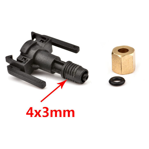 20 st Dx5 Uv Damper Connector för Dx5 Mimaki Jv33 Jv5 4X3Mm