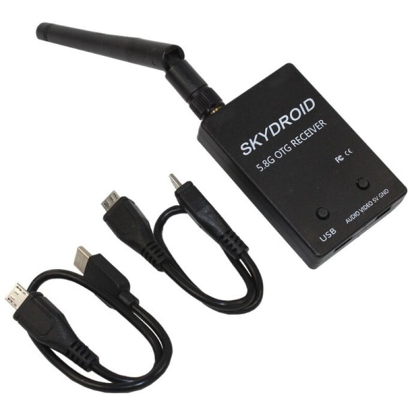 Skydroid UVC Single Control Mini FPV-modtager OTG 5.8G 150CH-kanal video- og lyd-downlink-transmission til Android