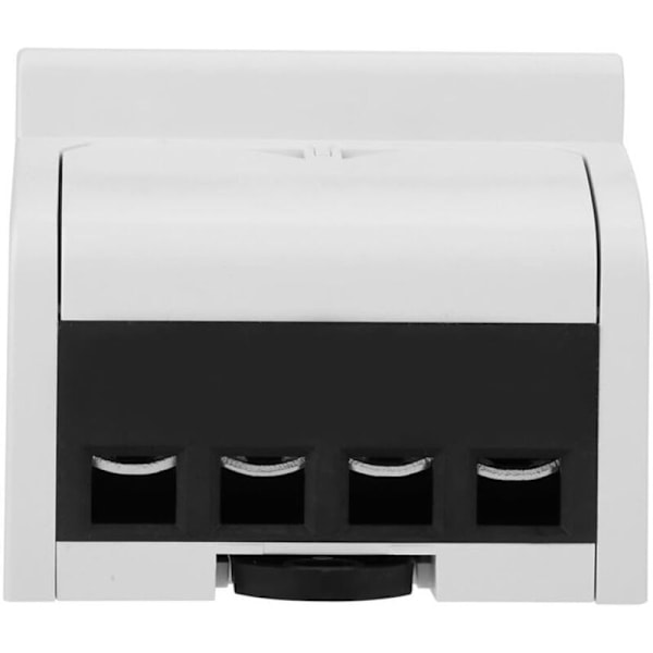 220V Multifunksjonell Digital Enfase Elektrisk Energimåler DIN Skinne Måler 2 Linjer 4P (5(30) A)