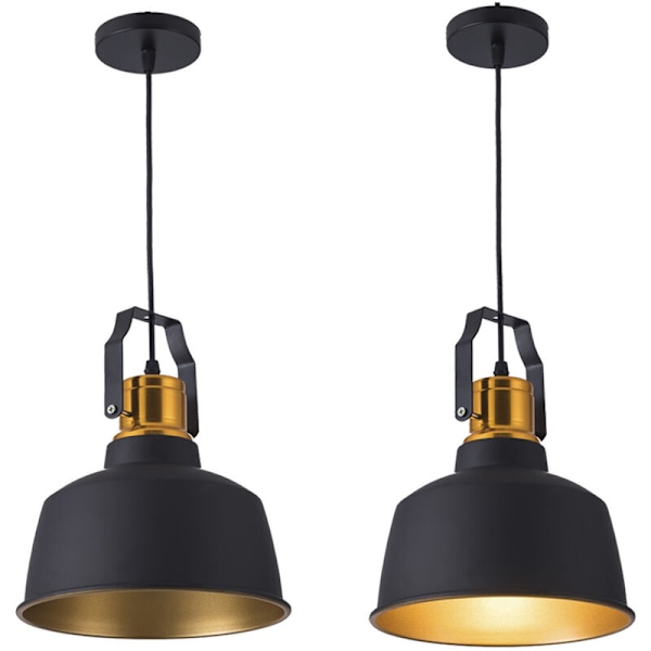 Led Loft Vintage Riippuva Valo E27 Riippuva Lamppu ja 12W Alumiini Riippuva Valot Puinen Riippuva Lamppu Riippuvat Valot