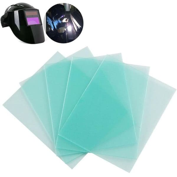 NC Variable Light Welding Helmet Reservedele Linser 10 x 115 x 90mm til Industriel Svejsearbejde--