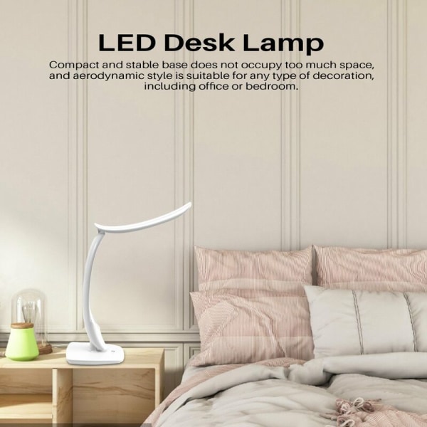 USB-bordlampe LED-skrivebordslampe Studie Leselys Lys Foldbar LED-skrivebordslampe for barn Lesing og lekser