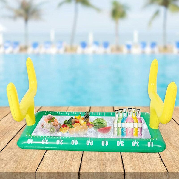 Swimmingpool Kopholder, Oppustelig Drikkeholder, Frugt Drikke Bar Pool Float Sommer Strand, Til Udendørs Vandfest Swimmingpool Legetøj