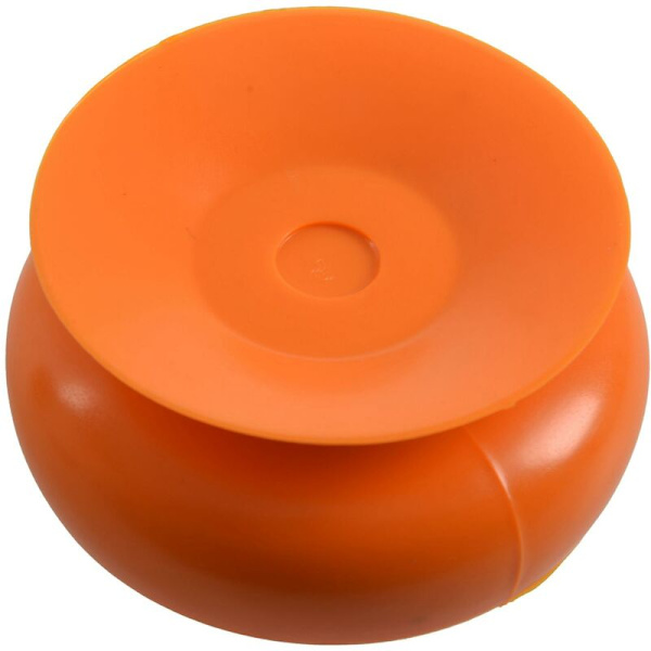 7 cm vattentät kök duschrum klocka sugkopp väggsugkopp orange