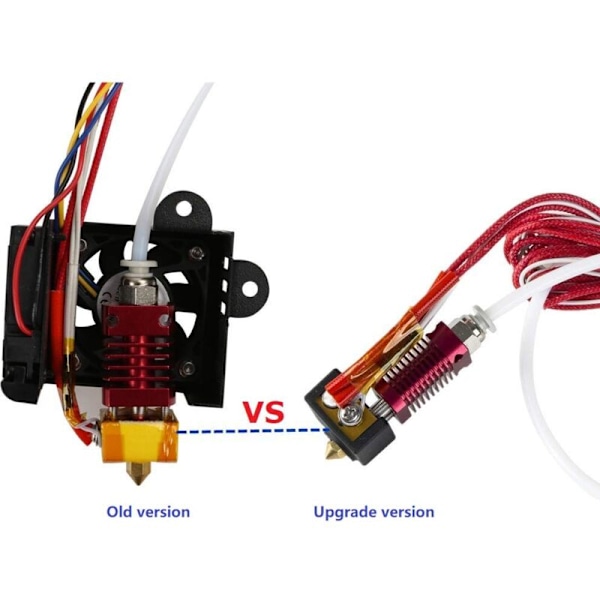 -10 Hotend-samling MK8 Ekstrudererstatning, 3D-skriverdeler/tilbehør for 3D-skriver -10