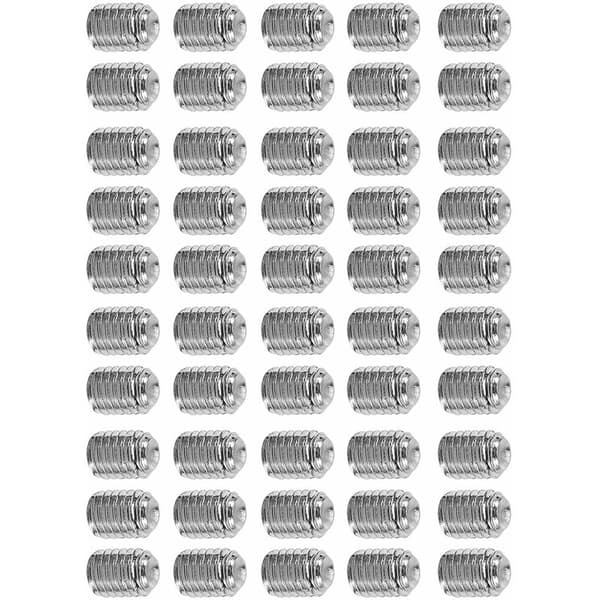 M3 x 4mm Rustfrit Stål Hex Socket Socket Cap Point Skrue Gratis 50stk