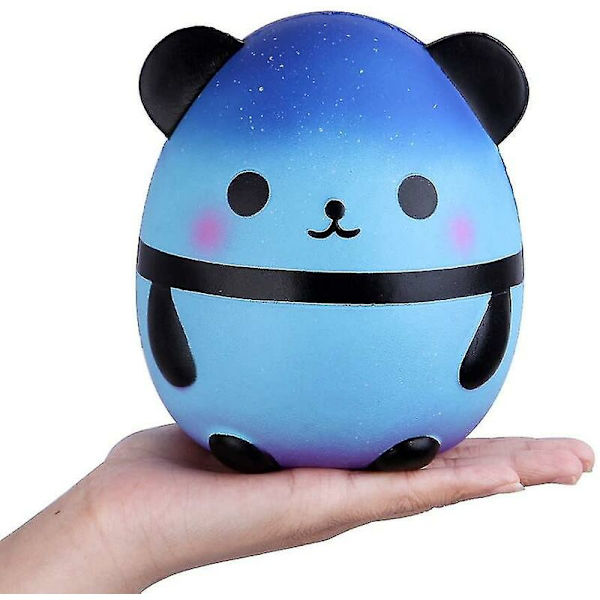Squishies Panda Ägg Jumbo Squishy Långsamt Stigande Kläm Leksaker Doftande Kawaii Squishies Djur Leksak