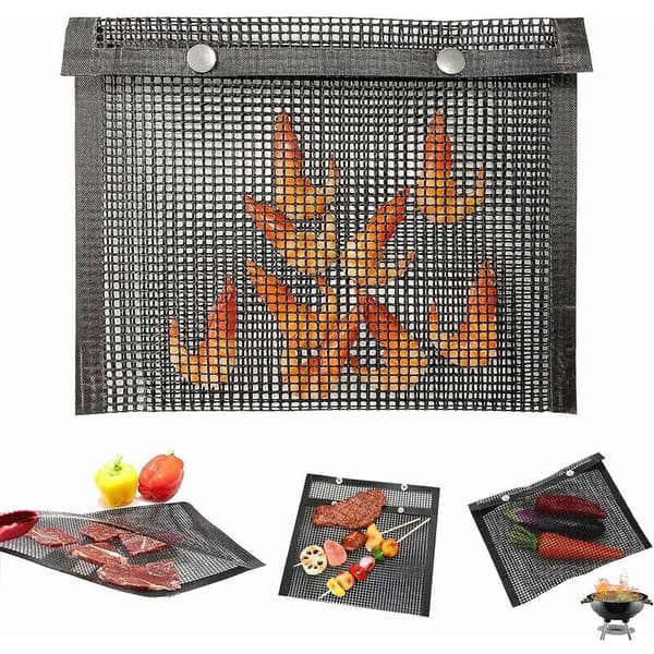Højtemperaturbestandig mesh grillpose