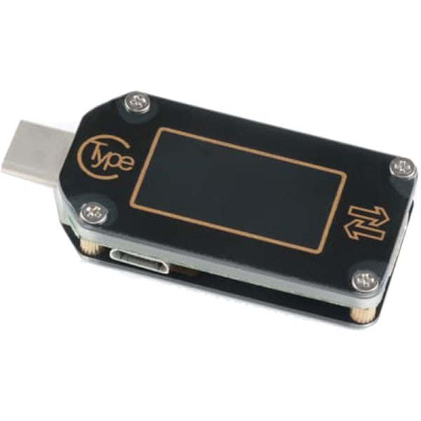TC66 USB-testeri USB-akkutesti Type-C PD-protokolla Lataus QC 2.0 3.0 Multimetri Volttimittari Ampeerimittari Värillinen LCD