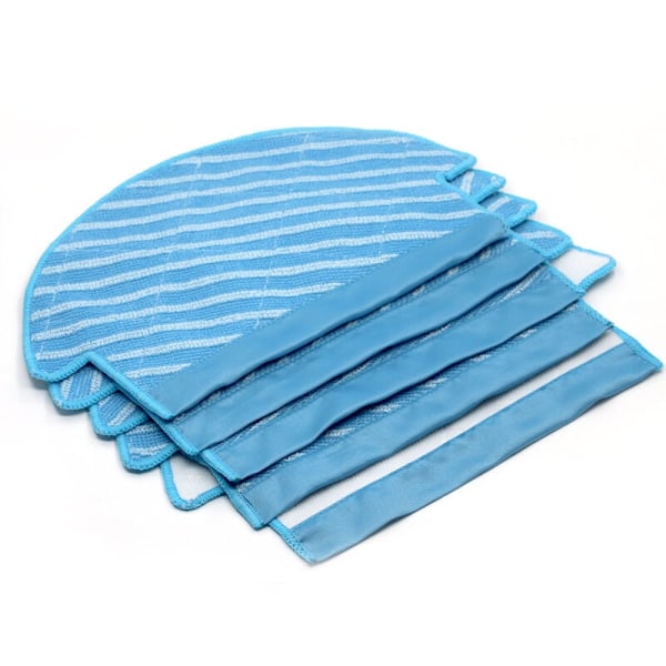 Sweeping Robot Replaces for Deebot DJ35 DN33 DN55 Vacuum Cleaner Mopping Cloth Parts 5Pcs