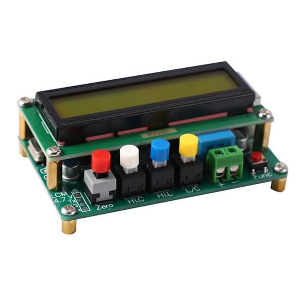Digital kondensator induktans kapacitans L/C meter LCD kapacitans meter tester mini USB-interface med USB-kabel