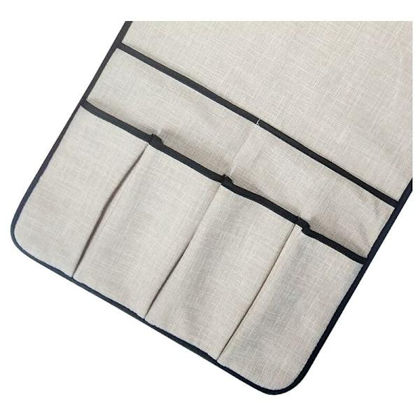 Sofa stol armlene oppbevaringspose Sofa fjernkontroll oppbevaringsboks Diverse arrangør Grå