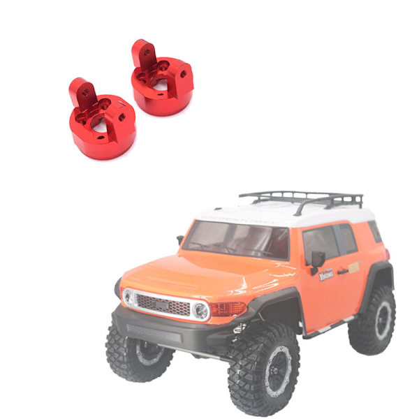 2 stk. C-Hub støttehjul i metall for Yikong YK4102 YK4103 YK6101 YK4082 fjernstyrt bil oppgradering, 1