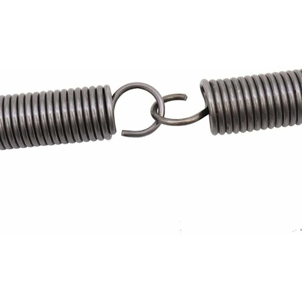 2 stk. forlænget trykfjeder i stål - 2x18x150mm