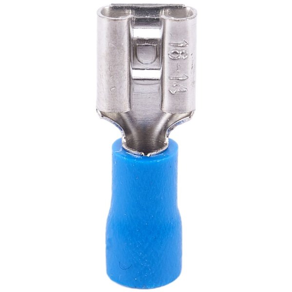 20 isolerede spade-stik crimp elektriske terminaler 14-16Awg