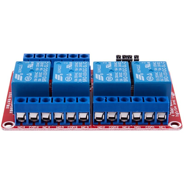 5V Hög/Låg Nivå med Trigger-Isolator 4 Kanal Relä Modul