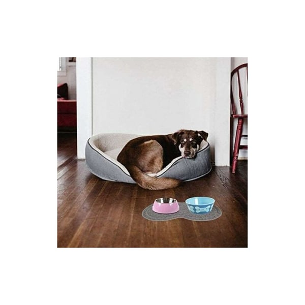 PVC fodermåtte til hunde og katte -