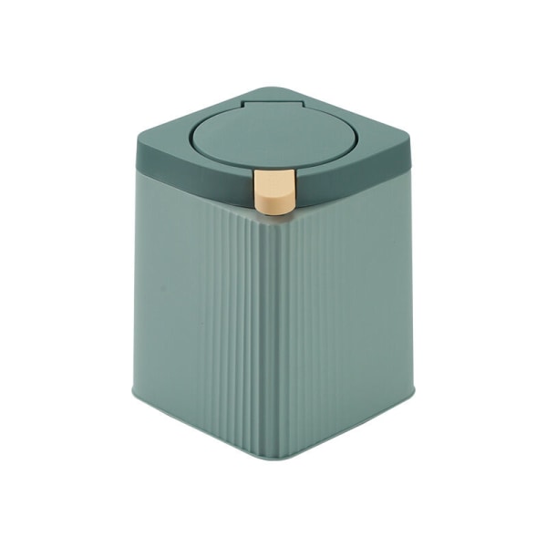 Mini Trash Can with Lid, Desktop Trash Can, Paper Trash Can, Suitable for Office, Home, Small Trash Can, Coffee Table, Bedside Table