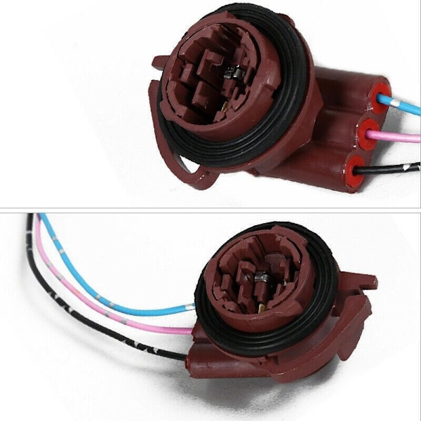 Auto Dele Dekoder Modstand Belastning 2X 50W 6Ω LED Fejl Eliminator til 3157 4157 Bakgear Blinklys