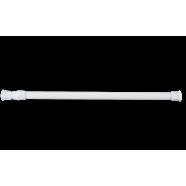 Teleskooppinen suihkutanko Suihkuverhotanko Teleskooppitanko Tanko Suihku Valkoinen 30-50cm
