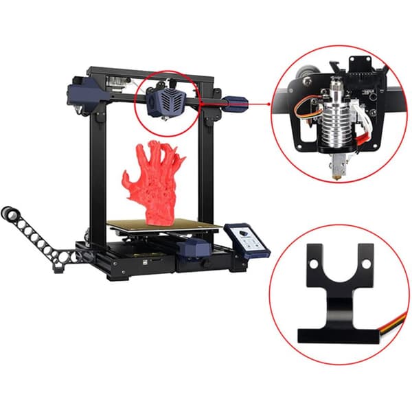 3D-skrivertilbehør for Vyper E-ekstruder Hot End Block Auto Leveling