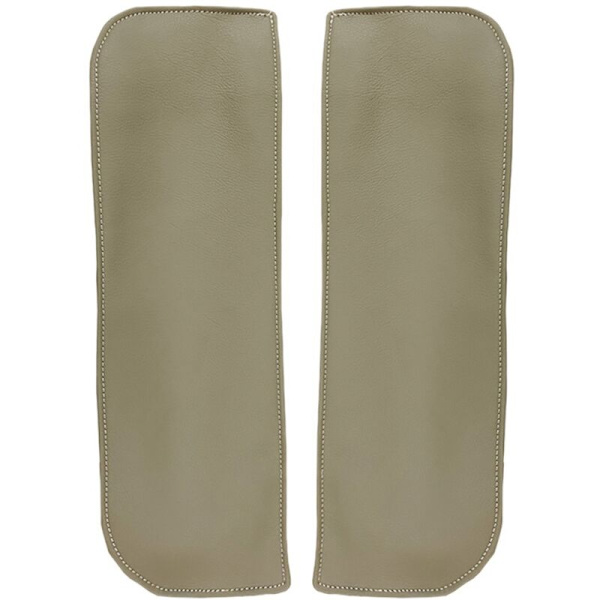PU-läder Center Console Armrest Cover Bilöverdrag Trim Skydd för X5X6 14-18 Beige